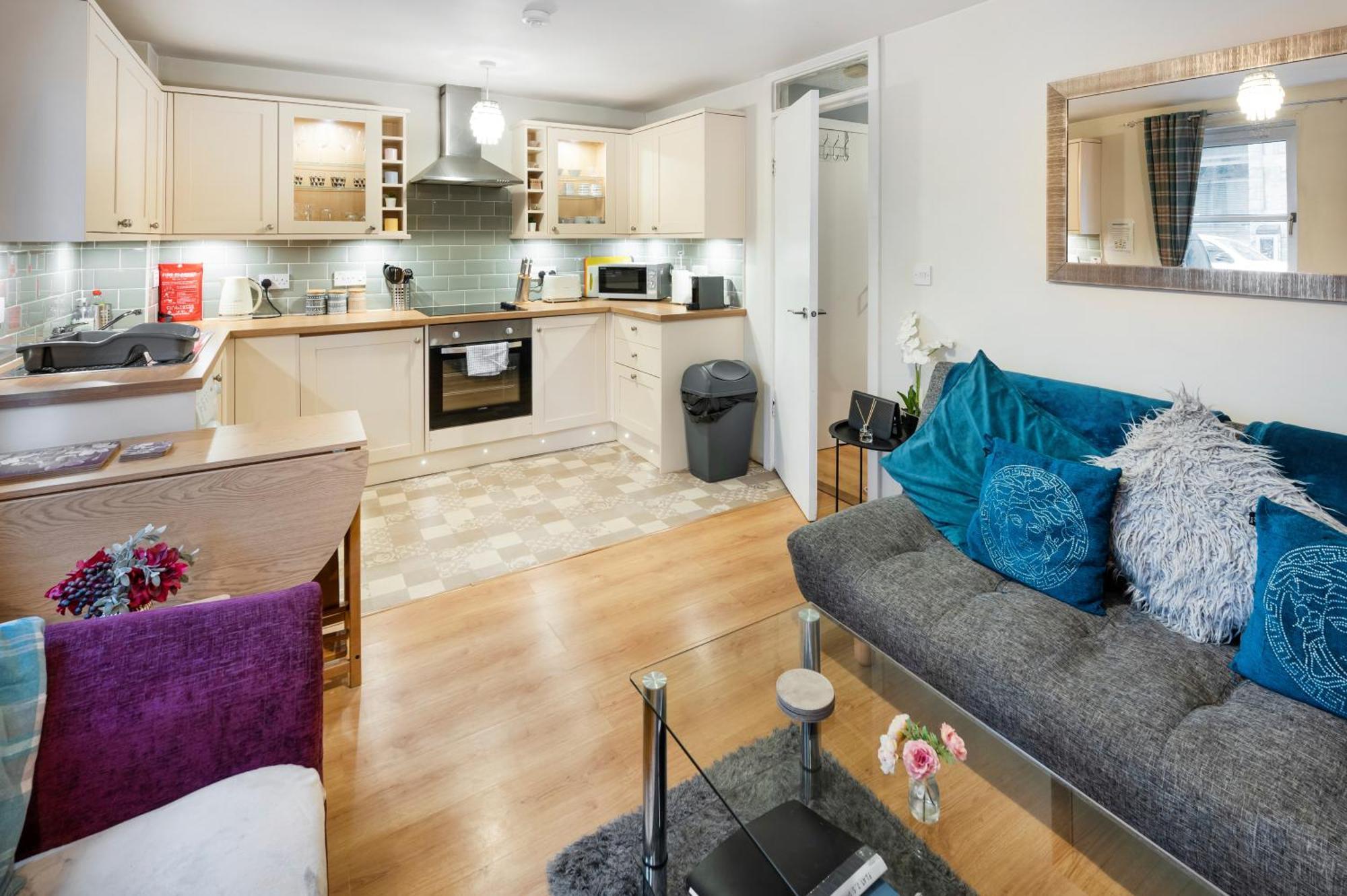 Charming 1Br Apartment Close To Centre With Free Parking Обан Экстерьер фото