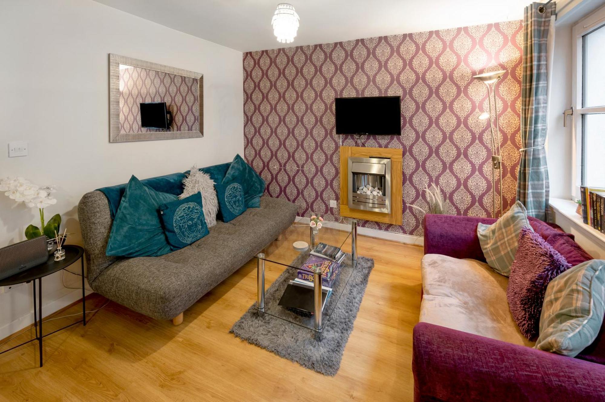 Charming 1Br Apartment Close To Centre With Free Parking Обан Экстерьер фото